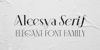 Aleesya Serif
