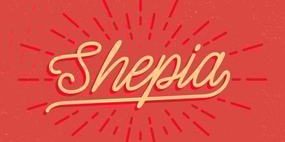Shepia Script