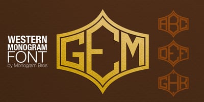 Western Monogram
