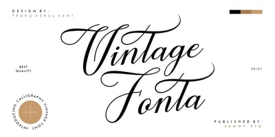Vintage Fonta