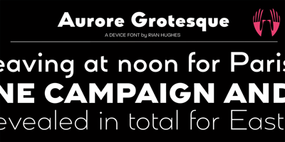 Aurore Grotesque