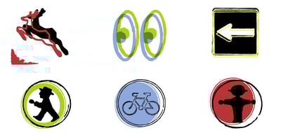 GDR Traffic Symbols