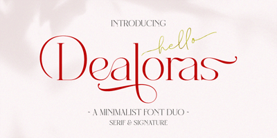 Dealoras Font Duo