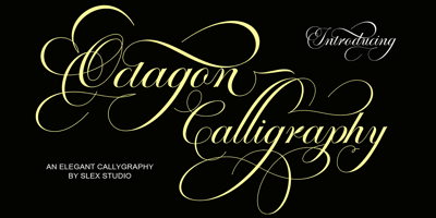 Octagon Calligraphy