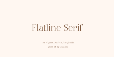 Flatline Serif