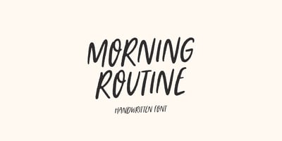 Morning Routine