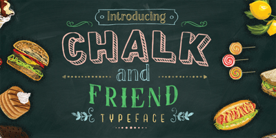 Chalk and Friend