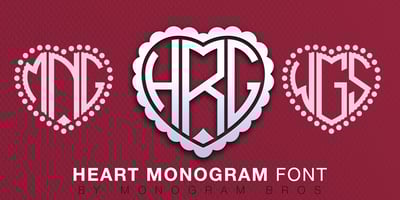 Heart Monogram