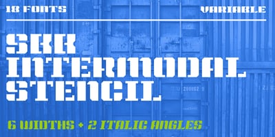 SbB Intermodal Stencil