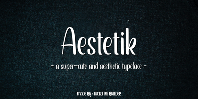 Aestetik