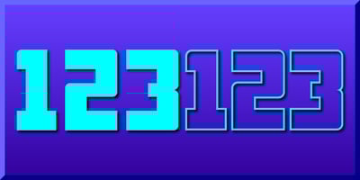 Display Digits Six