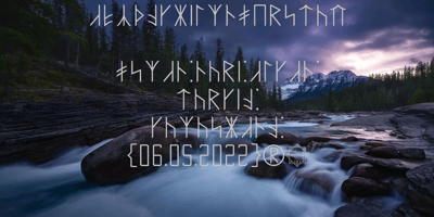 Ongunkan Slavic Runic