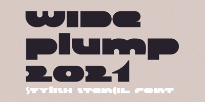 Wide Plump