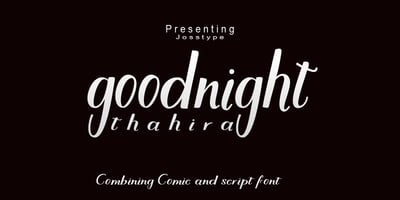Goodnight Thahira