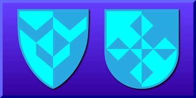 Shield Ornaments