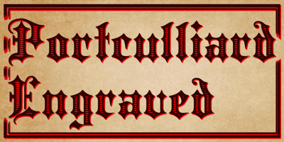 Portculliard Engraved