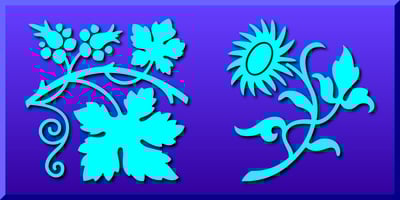 Printers Plant Ornaments