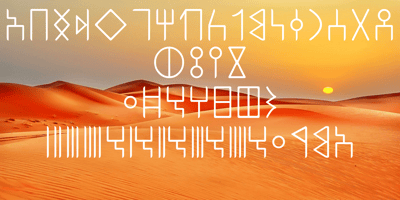 Ongunkan South Arabian Script