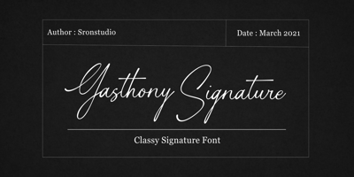 Gasthony Signature