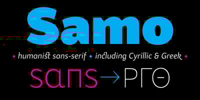 Samo Sans Pro
