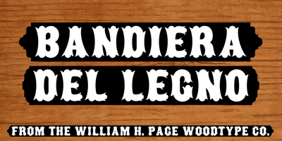 Bandiera Del Legno NF