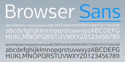 Browser Sans