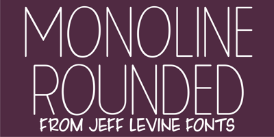Monoline Rounded JNL
