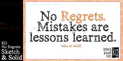 KG No Regrets