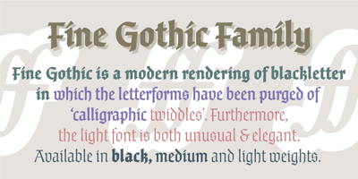 Fine Gothic