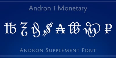 Andron 1 Monetary