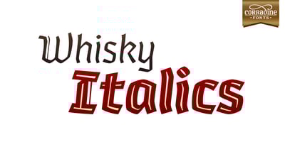 Whisky Italics