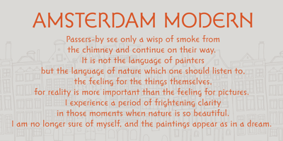 Amsterdam Modern