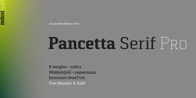 Pancetta Serif Pro