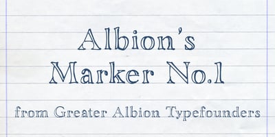 Albion’s Marker No.1