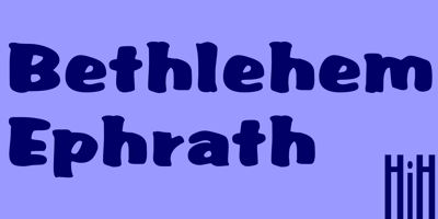 Bethlehem Ephrath