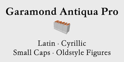 Garamond Antiqua Pro