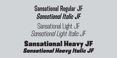 Sansational JF Pro