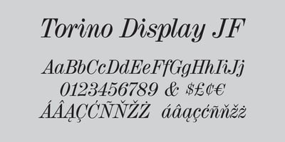 Torino Display JF Pro
