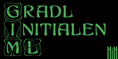 Gradl Initialen ML