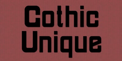 Gothic Unique