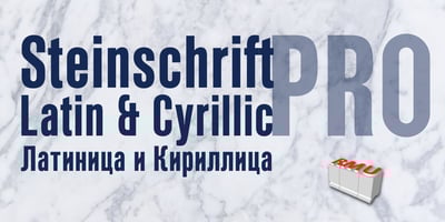 Steinschrift Pro