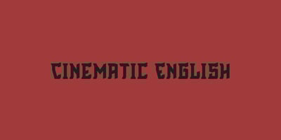 Cinematic English