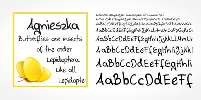 Agnieszka Handwriting