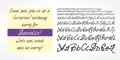 Danielle Handwriting