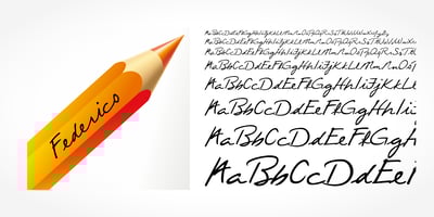 Federico Handwriting