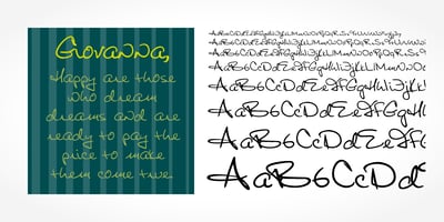 Giovanna Handwriting