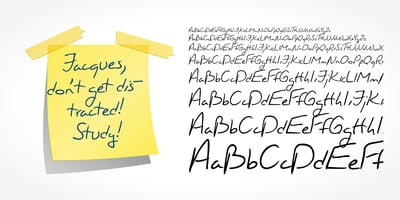Jacques Handwriting