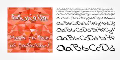 Murielle Handwriting