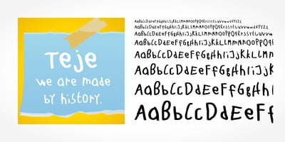 Teje Handwriting