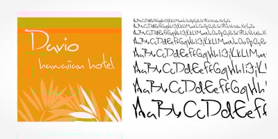 Dario Handwriting